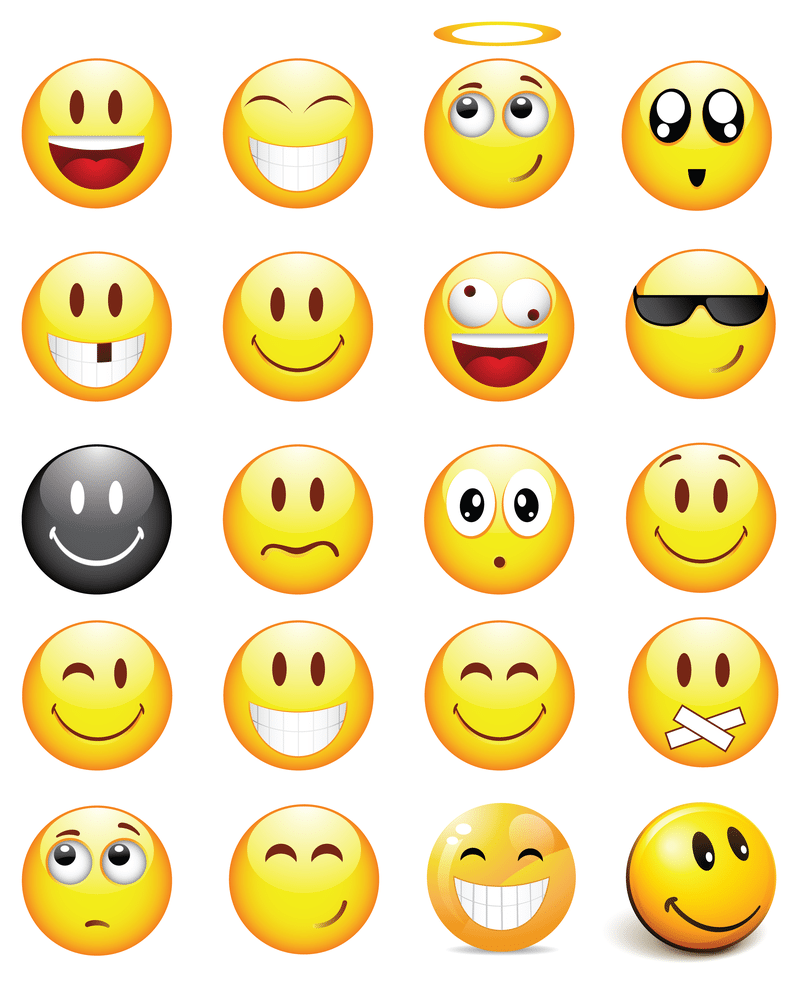 Collection of Smilies and code.