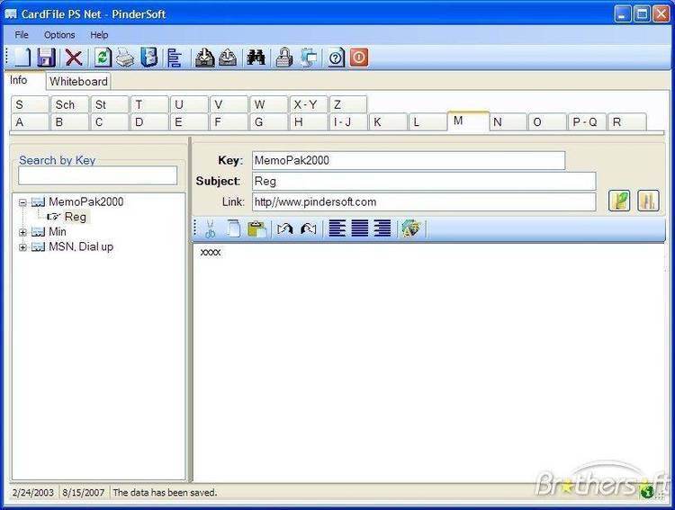 Utility for Windows Cardfile.