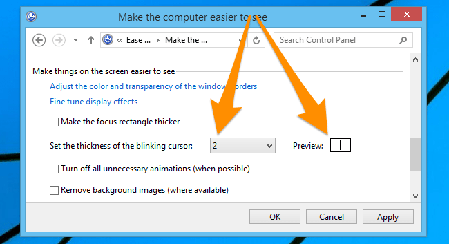 Change cursor/pointer in Windows 3.0.