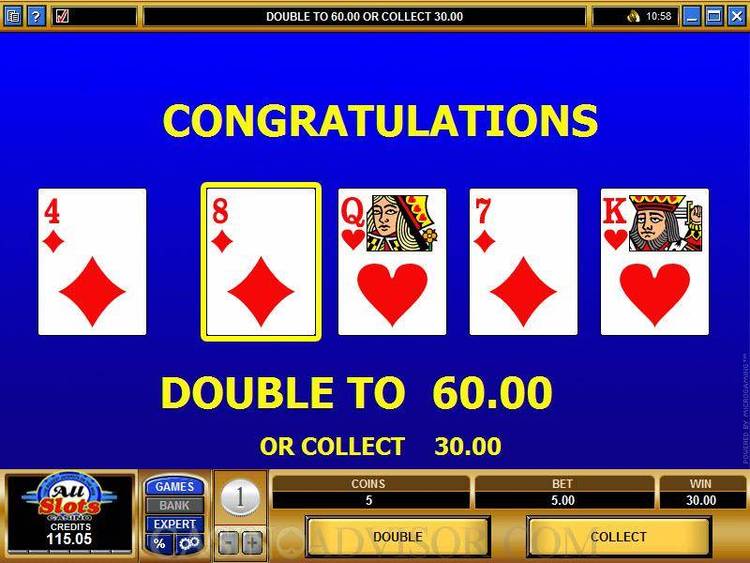 Draw 5 Video Poker for Windows - excellent graphics.