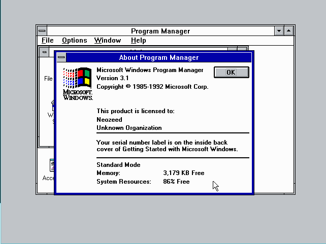 Metz Desktop Organizer for MS Windows 3.0.