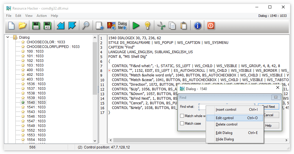 Icon Thief is a program which will search and find icons embedded in EXE and DLL files. The program will allow you to view each Icon.
