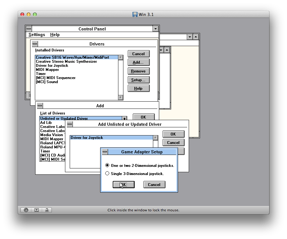Text about Windows 3.1's Setup program.