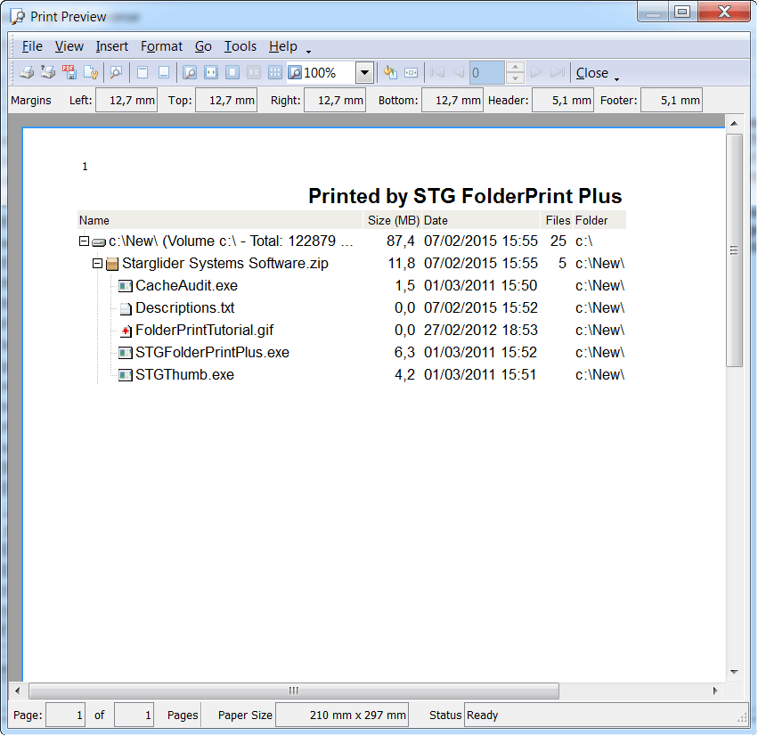 Lets you preview the way documents will look before printing them. w/pas.