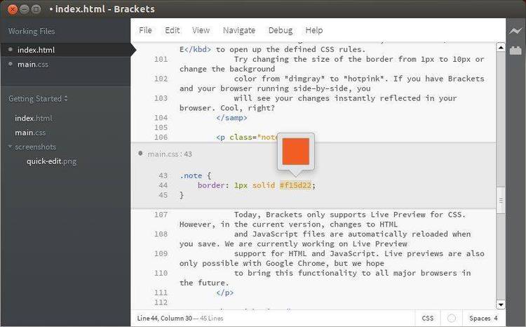 Text editor, small and fast, supports multiple windows.
